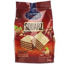 Signature Snacks Squares Cream Field Mini Whopper Hazelnut, 1個, 250克