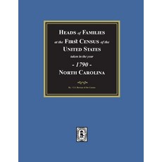 (英文圖書) 1790 Census of North Carolina 平裝版, Southern Historical Press, 英文