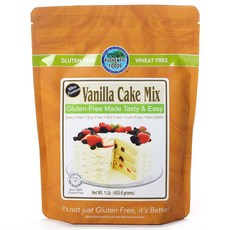 Authentic Foods 香草蛋糕粉, 1個, 453.6克