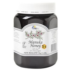 PRI 麥蘆卡蜂蜜5+, 1kg, 1罐