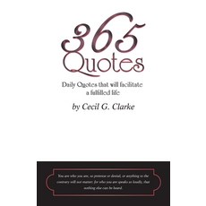 (英文圖書) 365 Quotes by Cecil G. Clarke 平裝版, iUniverse, 英文