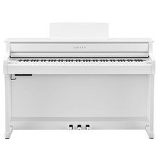 YAMAHA CLP-835 數位鋼琴，具備真實觸鍵感，多種音色選擇，適合居家使用, 白, 1個