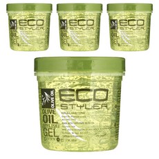 ECO STYLER 造型凝膠橄欖油, 4個, 473ml