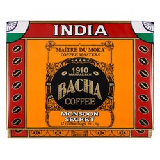 BACHACOFFEE 季風的祕密咖啡禮盒, 1個, 12件, 12g