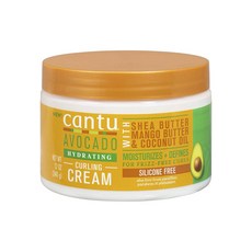 cantu 酪梨保濕捲髮霜, 1入, 340g
