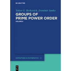 Yakov Berkovich; Zvonimir Janko: Groups of Prime Power Order. Volume 6 精裝版, de Gruyter, 英文