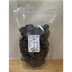 深黑苦甜巧克力500g 鈕扣型 烘培用 元生雜糧, 500g