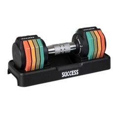 現貨市集 SUCCESS可調式啞鈴組(5kg/10kg) 成功 啞鈴 健身 重訓器材, 5kg,10kg, 可調式啞鈴組【5KG】(可超商取貨)