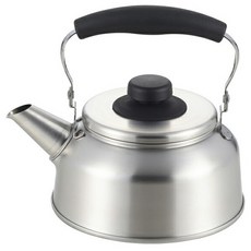 YOSHIKAWA 吉川 She's cooking寬口燒水壺, 1個, 銀, 1.6L