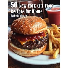 (英文圖書) 50 New York City Food Recipes for Home 平裝版, Marick Booster, 英文
