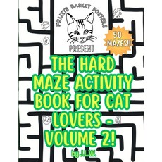 (英文圖書)The Hard Maze Activity Book for Cat Lovers - Volume 2! 平裝版, Independently Published, 英文