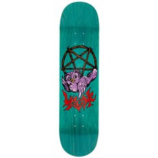 Welcome Lil Owl on Popsicle 滑板板身 - Teal stain 8.0吋，高品質耐用，獨特貓頭鷹設計，展現個人風格