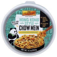 李錦記 Panda品牌香港風味炒麵 芝麻&蔥 332g, 1個
