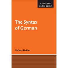 (英文圖書) The Syntax of German 平裝版, Cambridge University Press, 英文