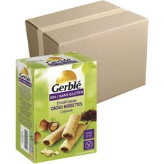 Gerble 巧克力捲心餅 5個入, 4盒, 125g