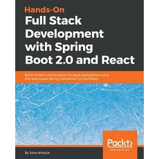 Hands-On Full Stack Development with Spring Boot 2.0 and React, Packt Publishing, 英文, 平裝版