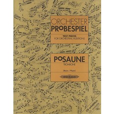 (英文圖書) Test Pieces for Orchestral Auditions -- Trombone: Audition Excerpts from the Concert and Oper... 平裝版, Alfred Music, 英文