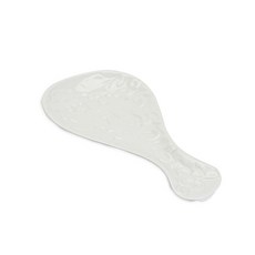 TWINE 紋理陶瓷餐具架, 1個, 白色的