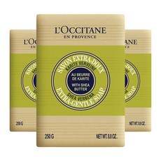 L'OCCITANE 歐舒丹 乳油木馬鞭草皂, 250g, 3塊