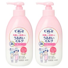 Biore 蜜妮 浸透保濕身體乳液 花香, 2個, 300ml