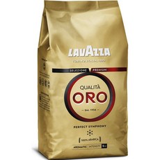 LAVAZZA 金牌ORO咖啡豆, 1個, 1kg