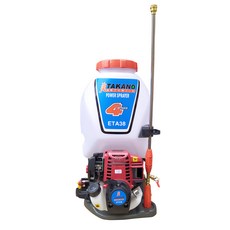 TAKANO 高野 ETA38 四行程單用噴霧機 37cc - 高效能園藝噴灑 操作簡便 適用於多種場所, 紅, 1箱/盒