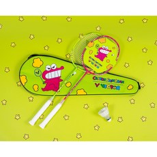 VICTOR 勝利 x 蠟筆小新 聯名羽球對拍組 (附拍袋), 1組