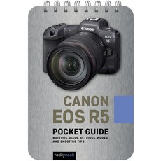 (英文圖書) Canon EOS R5: Pocket Guide: Buttons Dials Settings Modes and Shooting Tips Spiral, Rocky Nook, 英文, 螺旋裝