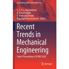 Recent Trends in Mechanical Engineering: Select Proceedings of Icime 2020 精裝版, Springer, 英文