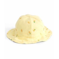 BREEZE 好時光抗UV寶寶漁夫帽 檸檬刺繡 遮陽帽 漁夫帽