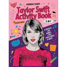 (英文圖書)Taylor Swift Activity Book 5-in-1: A Swiftie Extravaganza with Quizzes Games A... 精裝版, Cby Press, 英文