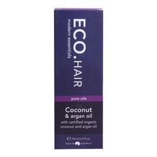 ECO MODERN ESSENTIALS Eco頭髮髮絲椰子&摩洛哥堅果油, 1個, 95ml