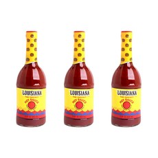 LOUISIANA BRAND 辣椒醬, 3瓶, 354ml