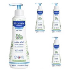 mustela 慕之恬廊 慕之幼爽身潤膚乳, 4瓶, 300ml