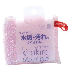 marna 亮晶晶去污清潔海棉 粉色, 1個