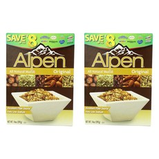 Alpen 原味麥片, 397克, 2個