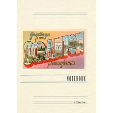 (英文圖書) Vintage Lined Notebook Greetings from Scranton Pennslyvania 平裝版, Found Image Press, 英文