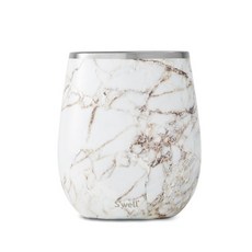 S'well Tumbler 酒杯 Calacatta Gold, 1個, 266.2毫升