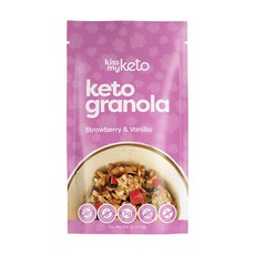 KISS MY KETO 格蘭諾拉麥片 270g, 1包, 草莓+香草