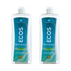 ECOS 梨香洗碗液, 2個, 739ml