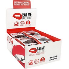 EatMeGuiltFree 白巧克力豆高蛋白布朗尼 巧克力口味, 12入, 60g