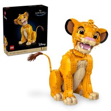 LEGO 迪士尼小獅子王辛巴 43247, 1個, 混合顏色