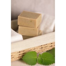 左手香月見草修護皂 溫和潔淨 舒緩保濕手工皂 100g, 1個