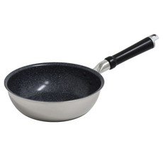 UMIC 陶瓷塗層深炒鍋 瓦斯爐電磁爐適用, 1個, 20cm