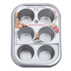 NORPRO 馬芬蛋糕烤盤6格, 1個