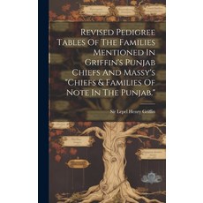 (英文圖書) Revised Pedigree Tables Of The Families Mentioned In Griffin's Punjab Chiefs And Massy's "chi... 精裝版, Legare Street Press, 英文