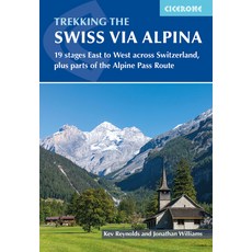 (英文圖書) Trekking the Swiss Via Alpina: 19 Stages East to West Across Switzerland Plus Parts of the A... 平裝版, Cicerone Press, 英文