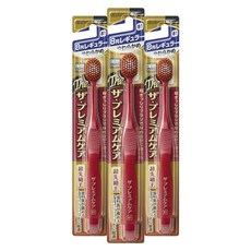 EBiSU 惠百施 優質護理8排標準牙刷 B-3621S 柔軟刷毛, 3個, 1個