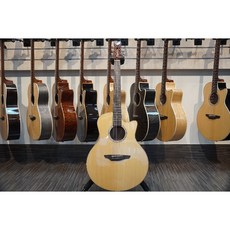 識樂音樂工作室 Long Zong 嶄 Zhan1 面雲 側桃花心木吉他