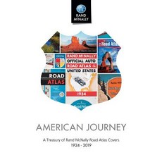 (英文圖書) American Journey: A Treasury of Rand McNally Road Atlas Covers 精裝版, 英文
